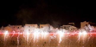 incendio del castello Termoli