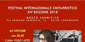 Festival Internazionale Chitarristico 2018 Campobasso