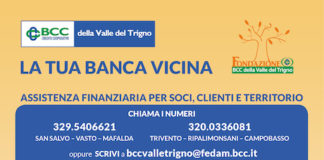 donazione bcc valle del trigno