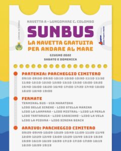 Orari E Fermate Del Servizio Navetta Mare “Sun Bus” 2022