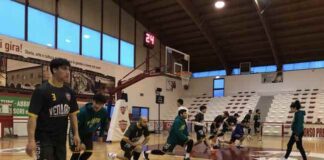 allenamento venafro basket