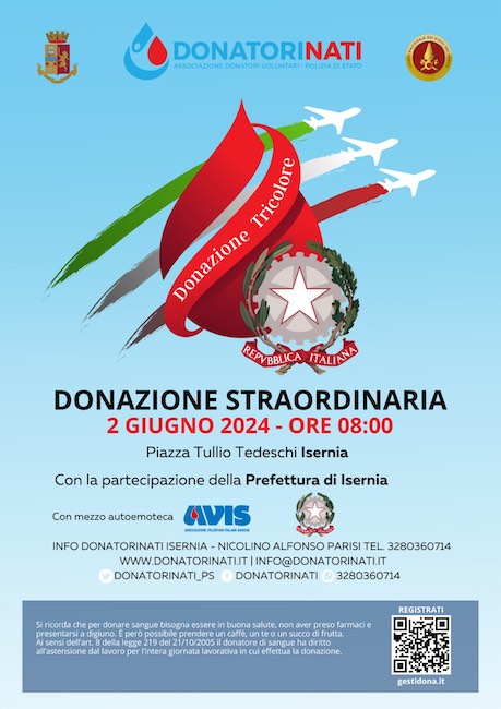 donazione straordinaria 2 giugno 2024