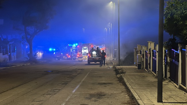 incendio colle macchiuzzo