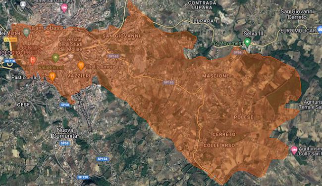 mappa chiusure 13 settembre 2024