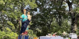 roccasicura statua madonna di vallisbona