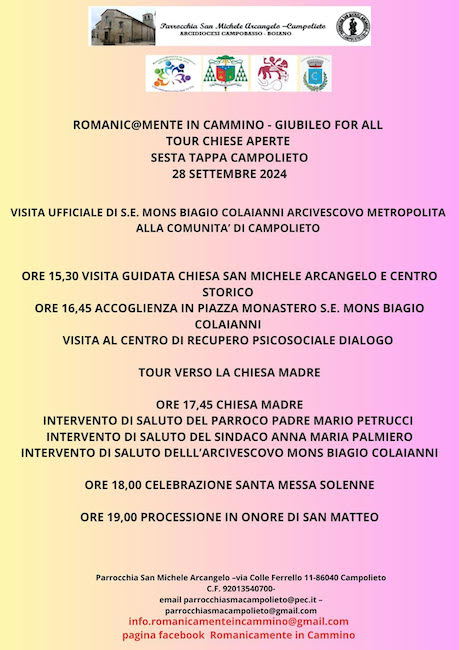 romanticamente campolieto 28 settembre 2024