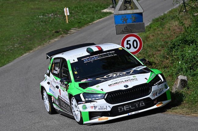 Testa Giuseppe-Abatecola Gino, Skoda Fabia RS RC2N R5/Rally2 #1