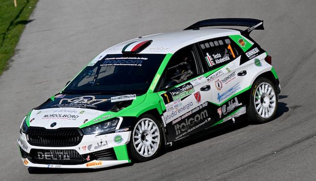 Testa Giuseppe-Abatecola Gino, Skoda Fabia RS RC2N R5/Rally2 #1