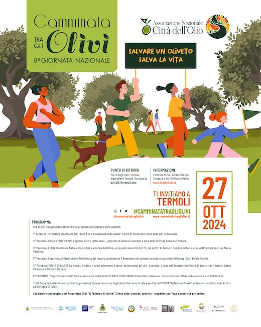 8° camminata tra gli olivi termoli