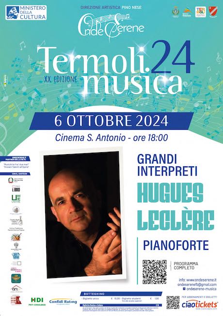 concerto hugues leclere 6 ottobre 2024