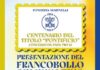 presentazione francobollo celebrativo