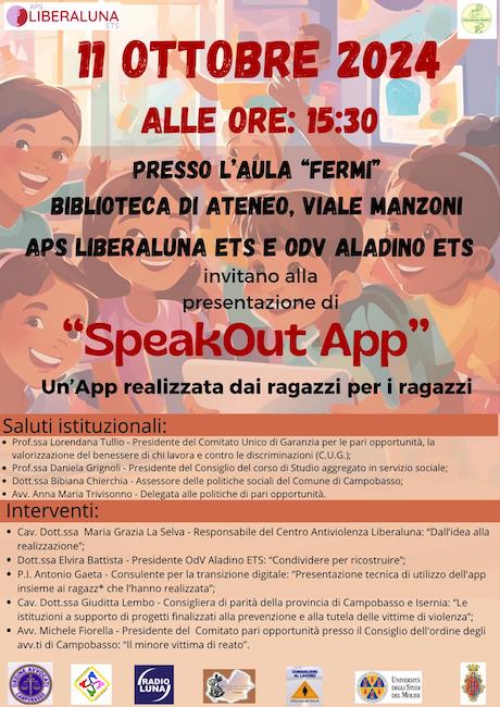 speakout app 11 ottobre 2024