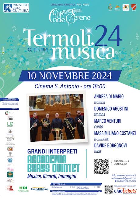 accademia brass quintet 10 novembre 2024