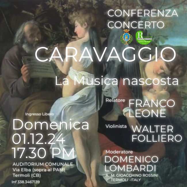 caravaggio la musica nascosta