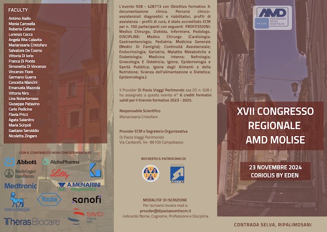 XVII congresso regionale amd regionale