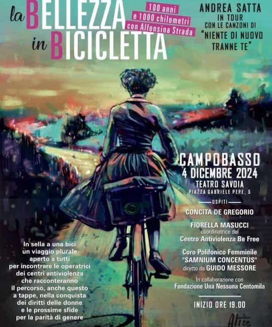 la bellezza in bicicletta