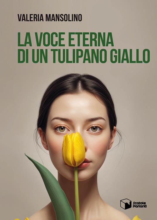 la voce eterna di un tulipano giallo