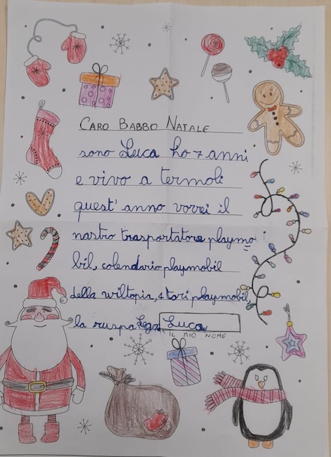 letterina natale