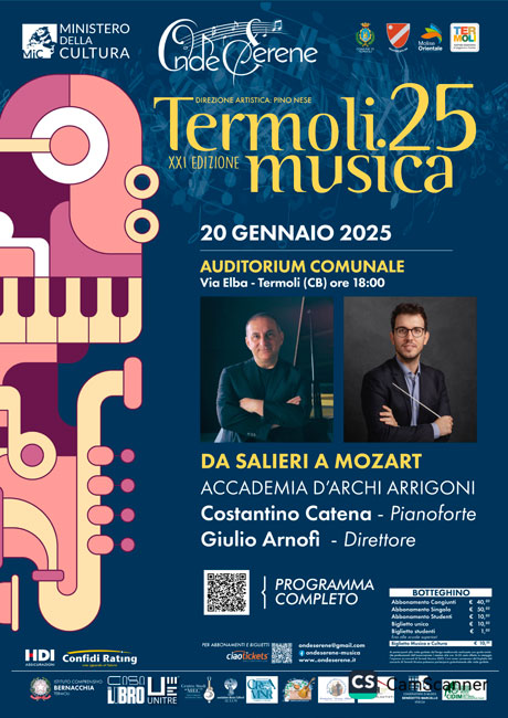 da salieri a mozart 20 gennaio 2025