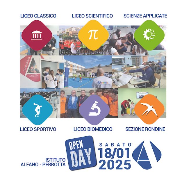 openday alfano 18 gennaio 2025