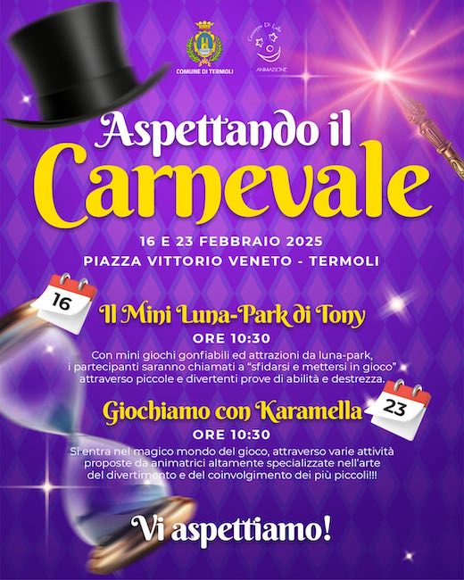 aspettando il carnevale termoli 2025