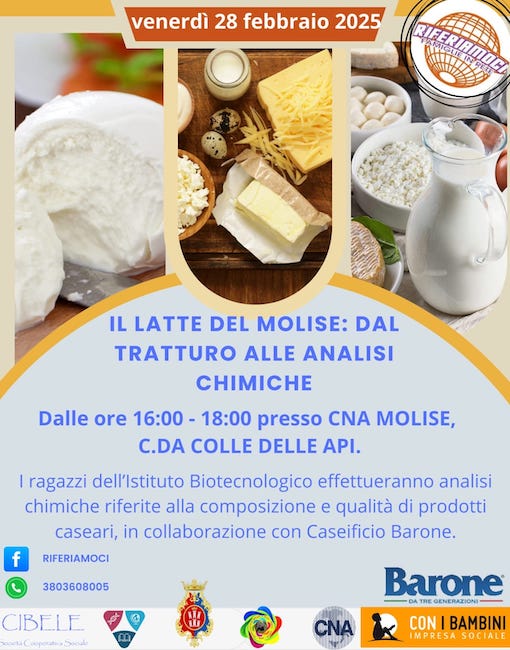 il latte del molise 28 febbraio 2025