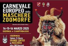 carnevale europeo maschere zoomorfe 2025