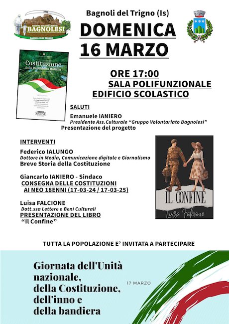 costituzione 16 marzo 2025