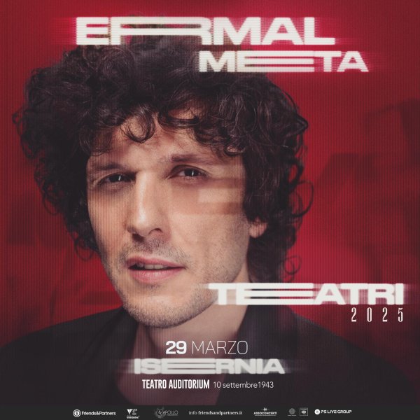 ermal meta concerto isernia 29 marzo 2025